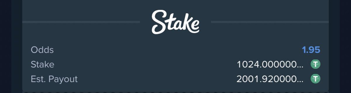 Mrbankstips's tweet image. Value bet on Stake 🎾

Double up 🍻

Register a stake account today via link ▶️ stake.com/?c=f213c5ba25&amp;amp;…

Promo code banks 

$2k stake.com/sports/home?be…

Telegram channel t.me/MrBanksCalls t.me/MrBanksFreeCha…

Contact t.me/JoyEpos for Stake funding

Join…