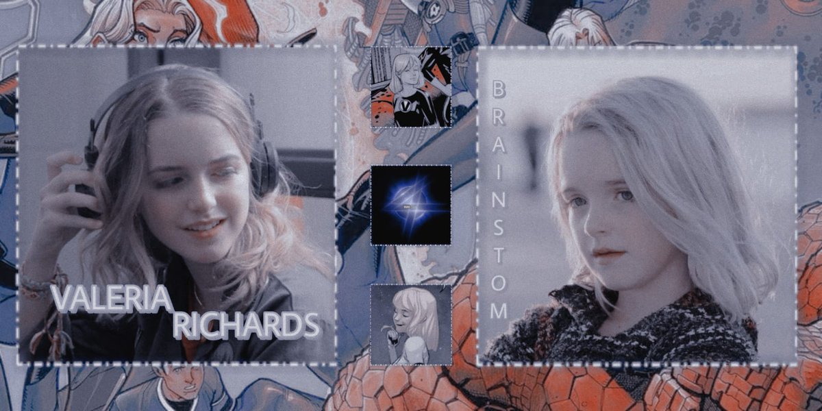 twinofday's tweet photo. ╰►  𝑽𝘢𝘭𝘦𝘳𝘪𝘢 𝑹𝘪𝘤𝘩𝘢𝘳𝘥𝘴

❨ ➃ 🔬 ❩
 
“ 𝘐  asked myself...
"𝘞hat would Uncle Doom do?"

❏ Representación basada en Valeria Richards hija de Reed Richards y Sue Richards
❐ #FANTASTICFOURRP #MARVELRP #FREEROL
❑ ROL ESP/CROSSOVER
▢ 𝙵𝚌 Mckenna Grace

(♡ &amp; ↺) https://t.co/6ZIEYG9nI3