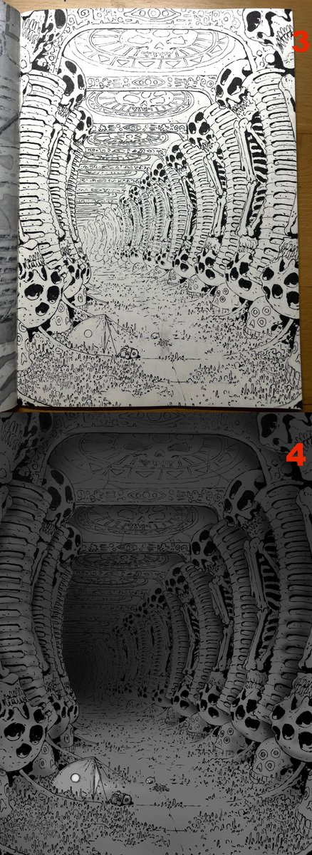 _dirtyiron_'s tweet photo. Here are the simple steps for the last work I post（I can only post 4 photos at a twitter?wtf…) https://t.co/qcZTctzzWF