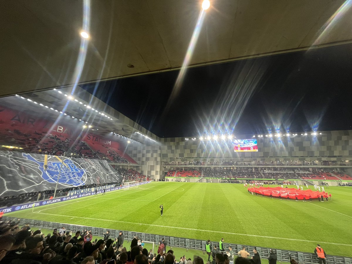 joe131100's tweet photo. In Albania and it happened to be the Tirana derby was on. Partizani vs KF Tirana. Naturally I went. Never felt more like @ellis_platten making an away day. Feeling as out of place as you could ✌️
Forever an @kftiranaal fan #awayday #tirana #albania https://t.co/BOuHNMtFPc