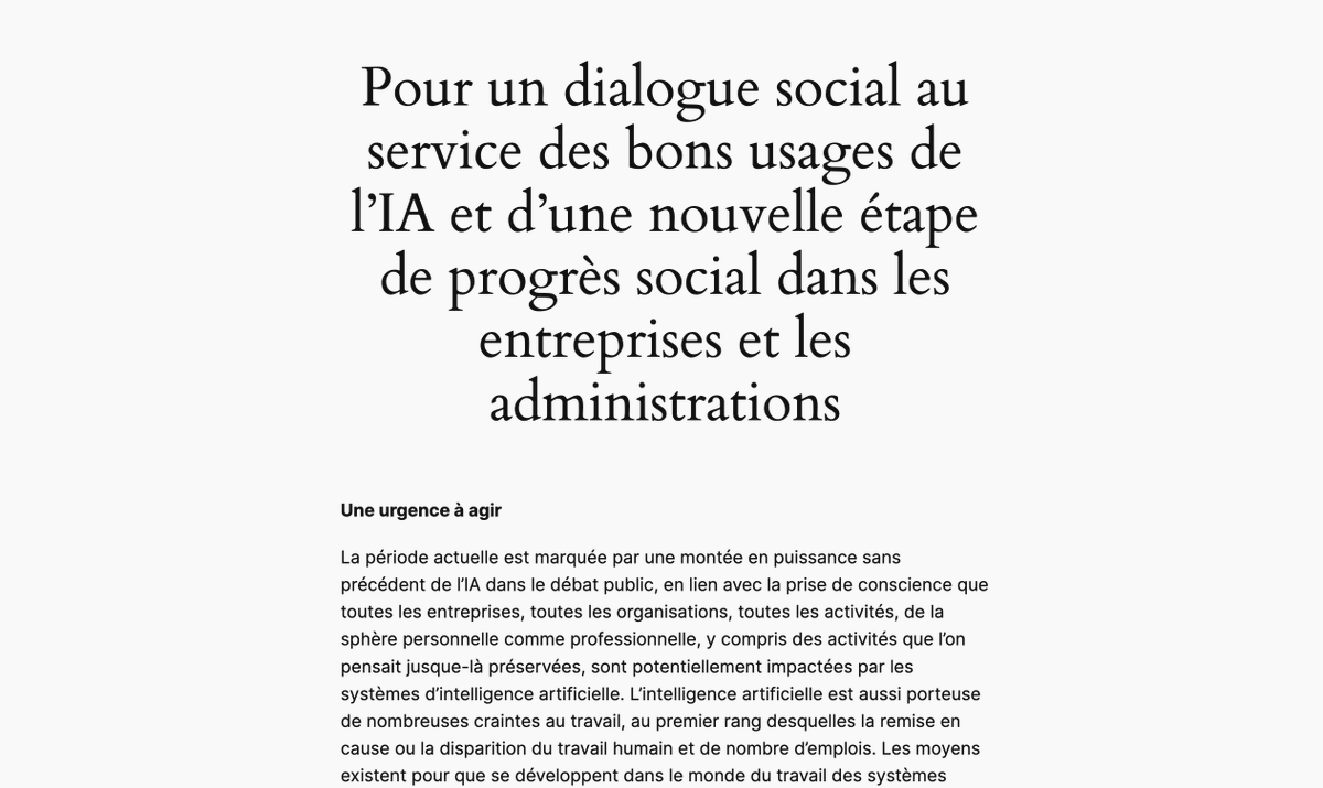 Notre manifeste pour un #dialogue #social au service des bons usages de l’#intelligenceartificielle est en ligne ! dialia.alwaysdata.net @OdileChagny @IresFr @CFECGC @CFDT @CGTCadresTechs @force_ouvriere dialia.alwaysdata.net