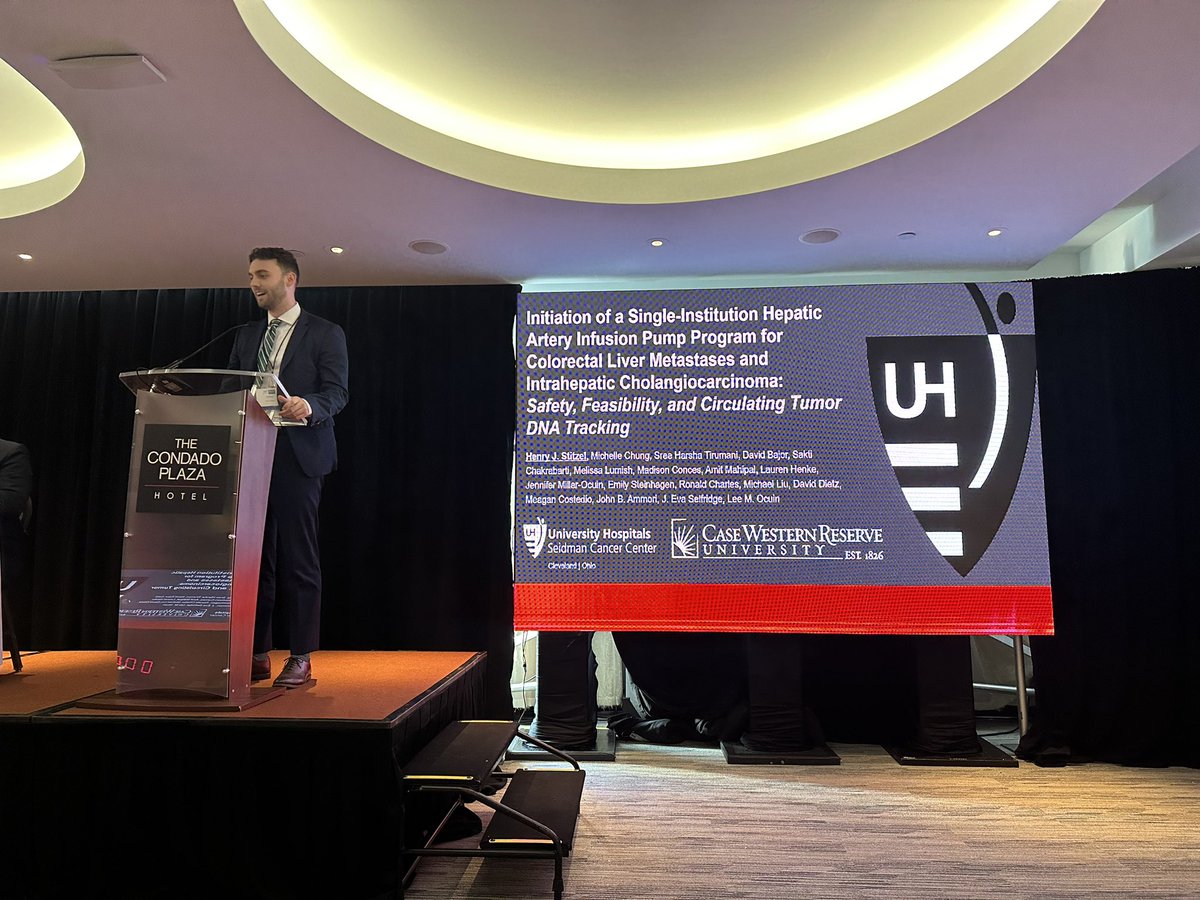 Lee M. Ocuin MD, FACS (@thenotorioushpb) on Twitter photo <a href="/hstitzel/">Henry Stitzel</a> presenting our initial 18 month experience of #HAI at #ACT2024. 25 patients, 100% technical success, 96% initiated FUDR, and 96% with dz control/response. Not possible without <a href="/JEvaSelfridge/">Eva Selfridge</a> <a href="/RonCharlesMD/">Ronald A Charles, MD</a> <a href="/JMillerOcuin/">Jennifer Miller-Ocuin, MD</a> <a href="/dietzd2/">DaveDietzMD</a> <a href="/CostedioMeagan/">Meagan costedio</a> <a href="/EmilySteinhagen/">Emily Steinhagen</a>! 🙏🏻 <a href="/hstitzel/">Henry Stitzel</a> presenting our initial 18 month experience of #HAI at #ACT2024. 25 patients, 100% technical success, 96% initiated FUDR, and 96% with dz control/response. Not possible without <a href="/JEvaSelfridge/">Eva Selfridge</a> <a href="/RonCharlesMD/">Ronald A Charles, MD</a> <a href="/JMillerOcuin/">Jennifer Miller-Ocuin, MD</a> <a href="/dietzd2/">DaveDietzMD</a> <a href="/CostedioMeagan/">Meagan costedio</a> <a href="/EmilySteinhagen/">Emily Steinhagen</a>! 🙏🏻