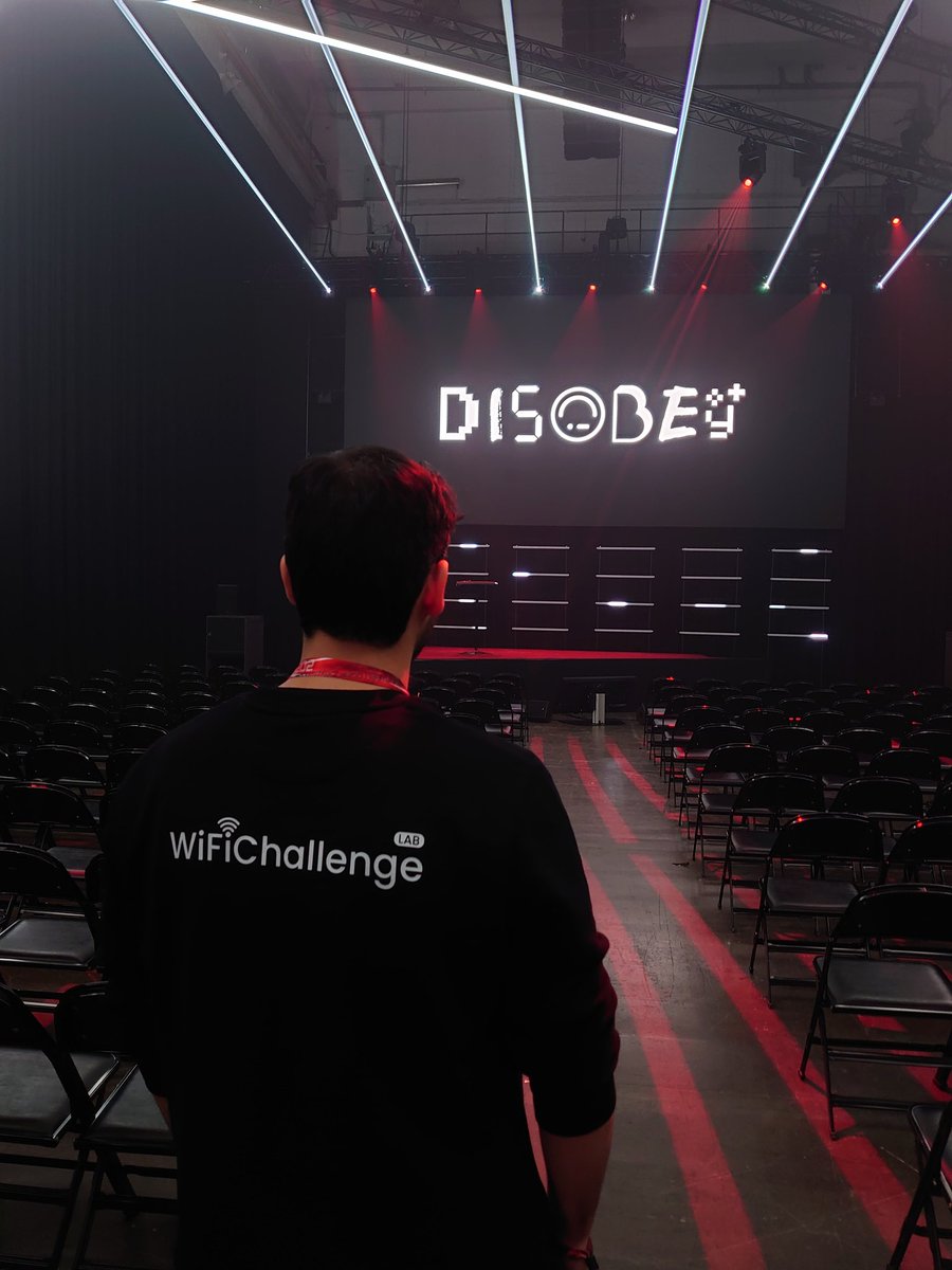 _r4ulcl_'s tweet photo. #WiFiChallengeLab at @Disobey_fi!
Workshop "Advanced WiFi Attacks for Red Team Professionals" is today at 17:15, see you there. https://t.co/KLNkDwoAAx