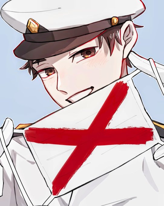 「軍帽 白手袋」のTwitter画像/イラスト(新着)