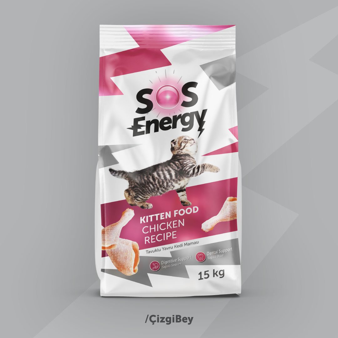 SoS Energy, acil enerji ihtiyacı olan küçük dostlarınız için her an yanınızda…

#energy #sos #catfood #dogfood #packagingdesign #petfood #branddesign #ambalajtasarımı #kedimaması #köpekmaması