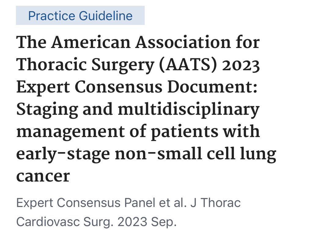 Great discussion with <a href="/jdoningtonmd/">donington</a> and Tommy D’Amico for <a href="/AATSHQ/">AATS</a> about what has happened since we released our ECD.  CALGB 140503, KN671, AEGEAN, ALINA…
nam04.safelinks.protection.outlook.com/?url=https%3A%…