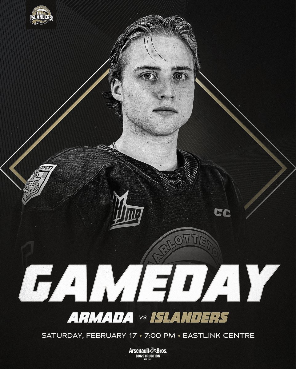 It's Gameday! Kick off your long weekend at the <a href="/EastlinkCtrPEI/">Eastlink Centre Charlottetown</a> when we host the Blainville-Boisbriand Armada tonight at 7PM.

🎟️ bit.ly/3tNEXbT