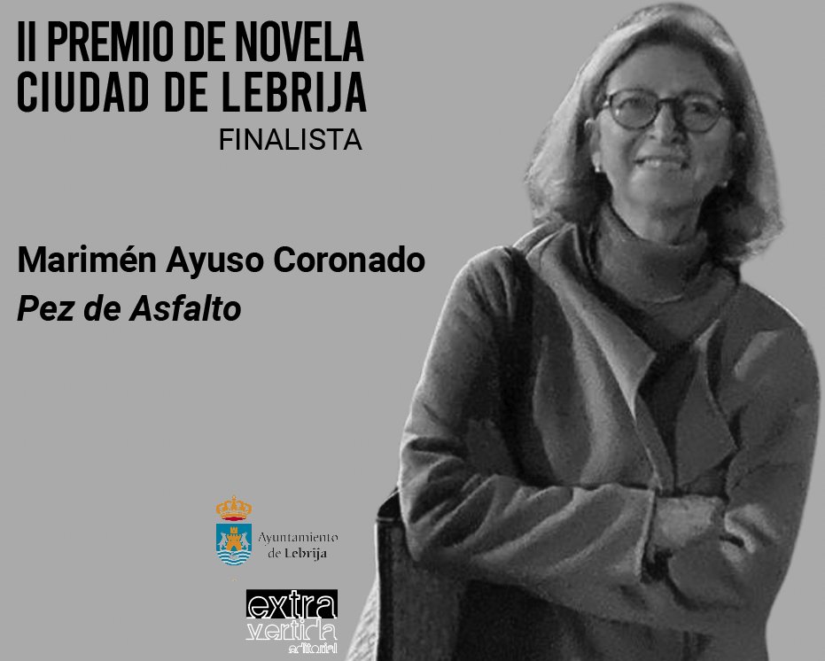 Nos complace anunciar que el II #PremioNovelaLebrija  ha sido concedido por el jurado a la obra ‘Por engaños perecemos’ de José Javier García-Carpintero.

La obra `Pez de asfalto´ de <a href="/MarimenAy/">@Marimén Ay</a> ha resultado finalista. ¡Enhorabuena a ambos autores!  
👉premionovelalebrija.es