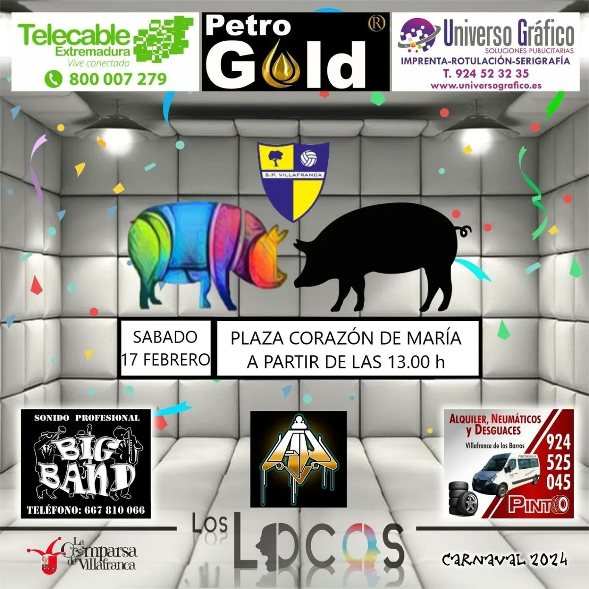 LA COMPARSA DE VILLAFRANCA tweet media