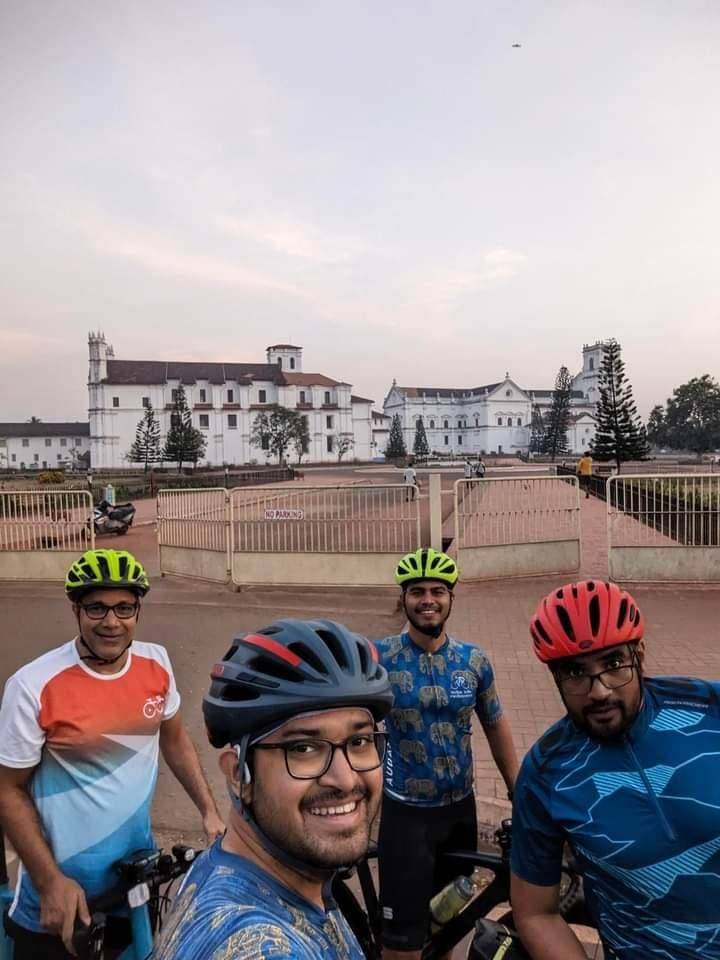Our Goan cyclists from Probyk group are spreading awareness and supporting the fight against childhood cancer. We are grateful to Achintya and the team of superhero riders for coming together to be part of this national cycling challenge #CycleForGold 🎗