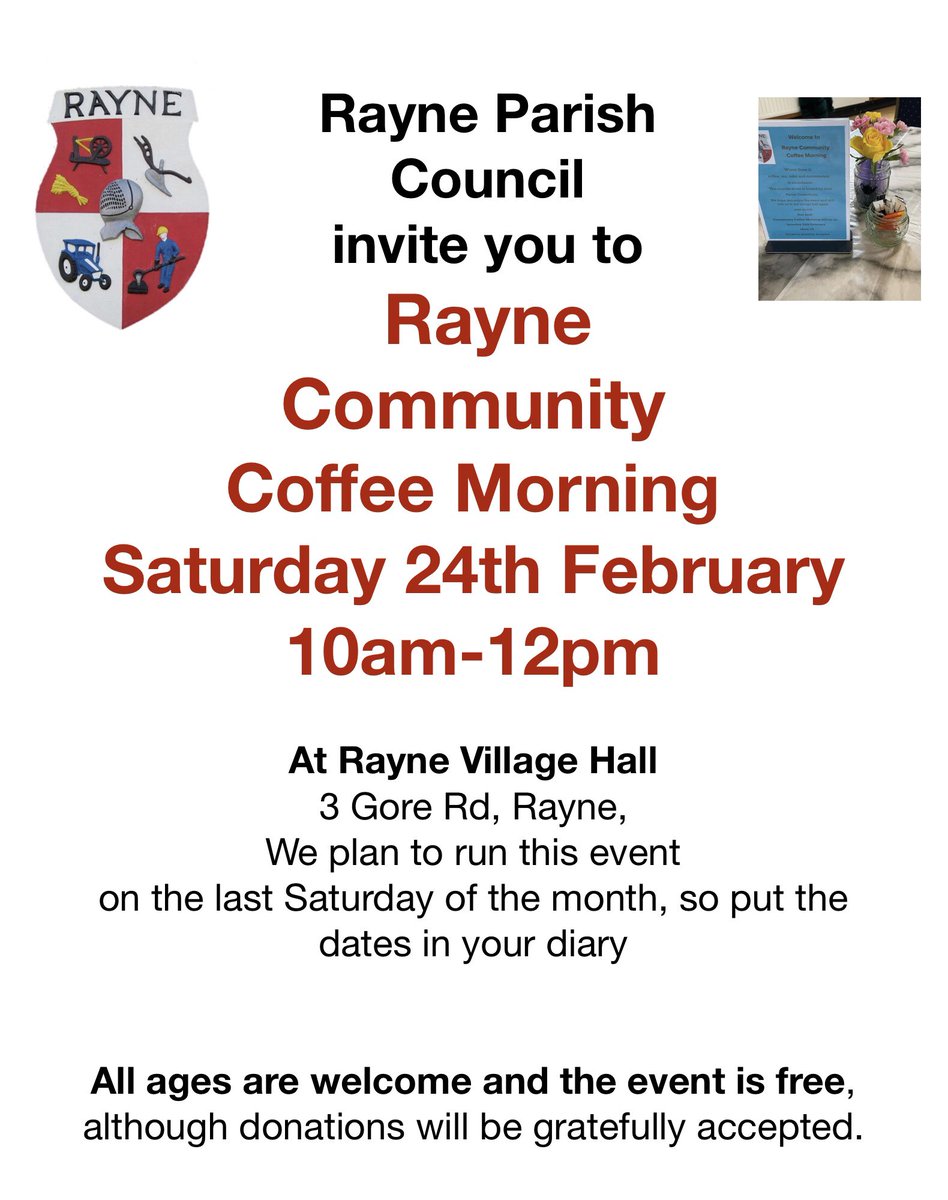 Rayne Parish Council (@rayneparish) on Twitter photo 