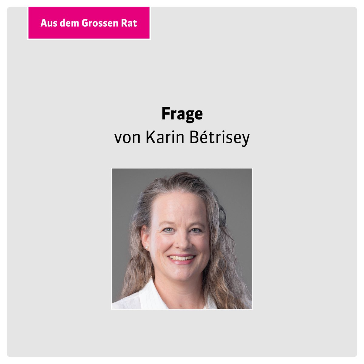 Nicht auf Kurs, der Regierungsrat werde dies aber aufholen.
Beantwortung der Frage aus Fragestunde mit Regierungsrat: Ist das Ziel des Kantons erreicht ist, bis Legislaturende 2024 bei 50 eigenen Bauten und Anlagen geeignete Massnahmen zur Förderung der Biodiversität umzusetzen?
