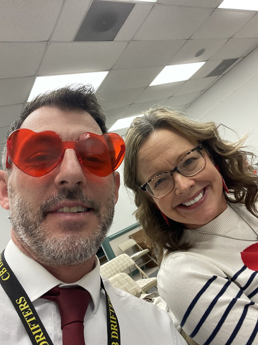 MrScottLush's tweet photo. What a week!  Privilege to have @lisacoons10 &amp; @DrJRaley on site, Valentine Board Meeting, SRO Appreciation Day, Parent Conference Night, and a Senior Signing! @CBPSNews @mitchemm13 @DrFelixAddo1 @k2blewis @CoachSierra14 @Coates4Kids #DrifterPride #BELIEVE https://t.co/O5wI37ECTj