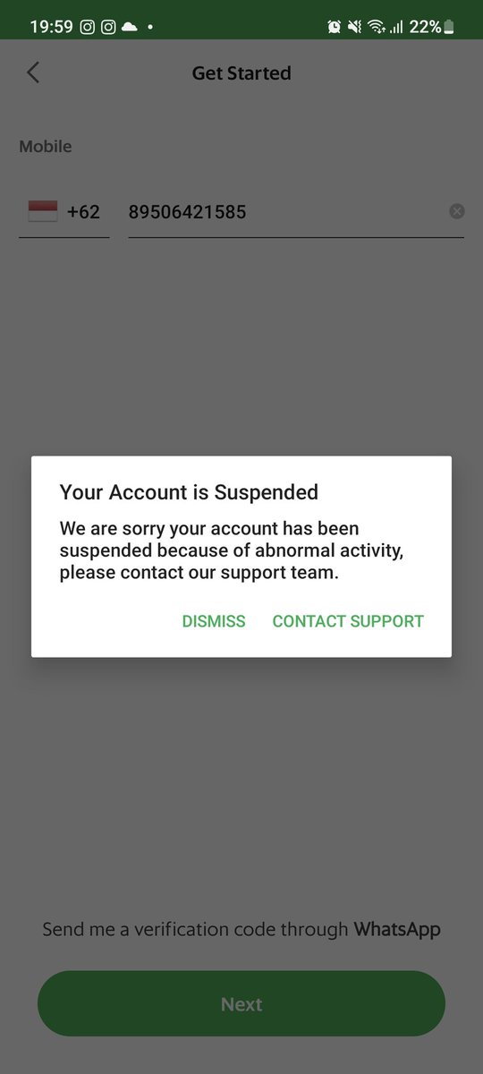 gianarya_'s tweet photo. @GrabID lagi mesen kopi bayarnya pake ovo tiba tiba akun di suspend, rugi uda bayar kasian abangnya jg https://t.co/dxRCbpvHrR