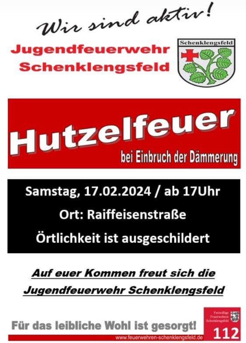 ffschfeld's tweet photo. #Hutzelfeuer heute u.a. auch in Wippershain, Malkomes und Hilmes https://t.co/jO2tDyMc46