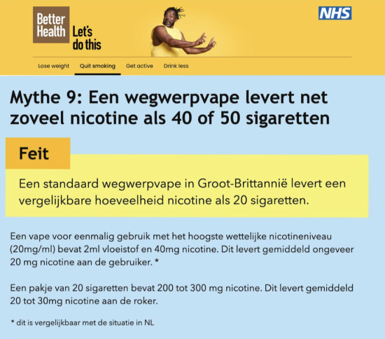 EsigbondNL's tweet photo. De Britse Nationale Gezondheidsdienst (National Health Service) grijpt de talrijke misverstanden over de e-sigaret aan en geeft heldere en feitelijke informatie gebaseerd op wetenschappelijk bewijs. 

Hier zijn alle 9 misverstanden op een rijtje 👇 https://t.co/dJ90LWbdHQ