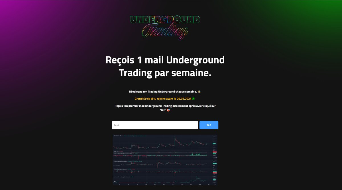 Underground Trading tweet media