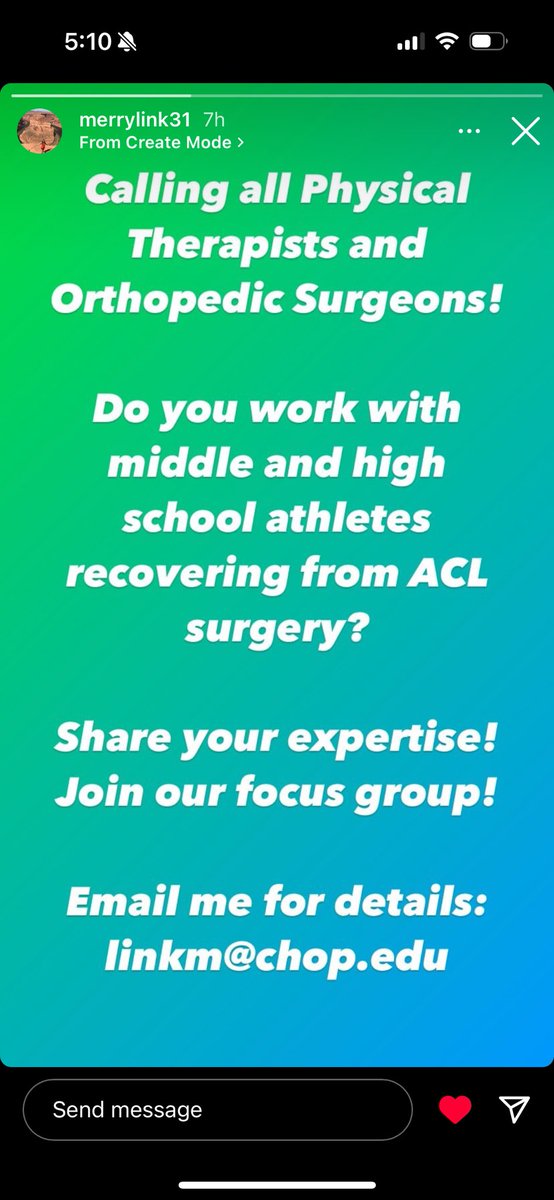 Hey PT friends. Got 60 minutes to spare? We are looking for participants to finish out our focus group study on return to sport decisions with young athletes. Please consider participating! <a href="/AASPTYouth/">AASPT Youth Athlete SIG</a> <a href="/aaspt_apta/">American Academy of Sports Physical Therapy</a>