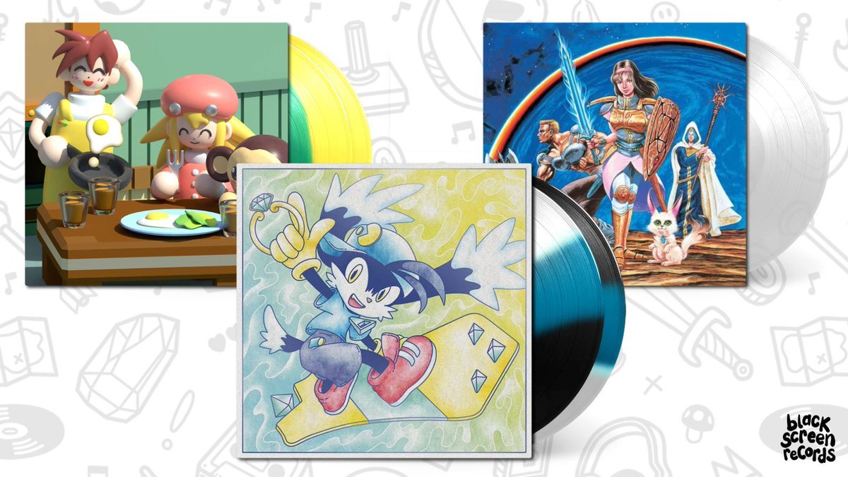 Let's unravel our new special offer collection a bit! 🛍️ You can find some stunning @STSPhonoCO releases like Klonoa 2 with artwork by @Dreweyes, the @SEGA JRPG Phantasy Star 1&2 or Mega Man Legends 2 by Capcom Sound Team on vinyl! And maaaany more: blackscreenrecords.com/collections/sp…