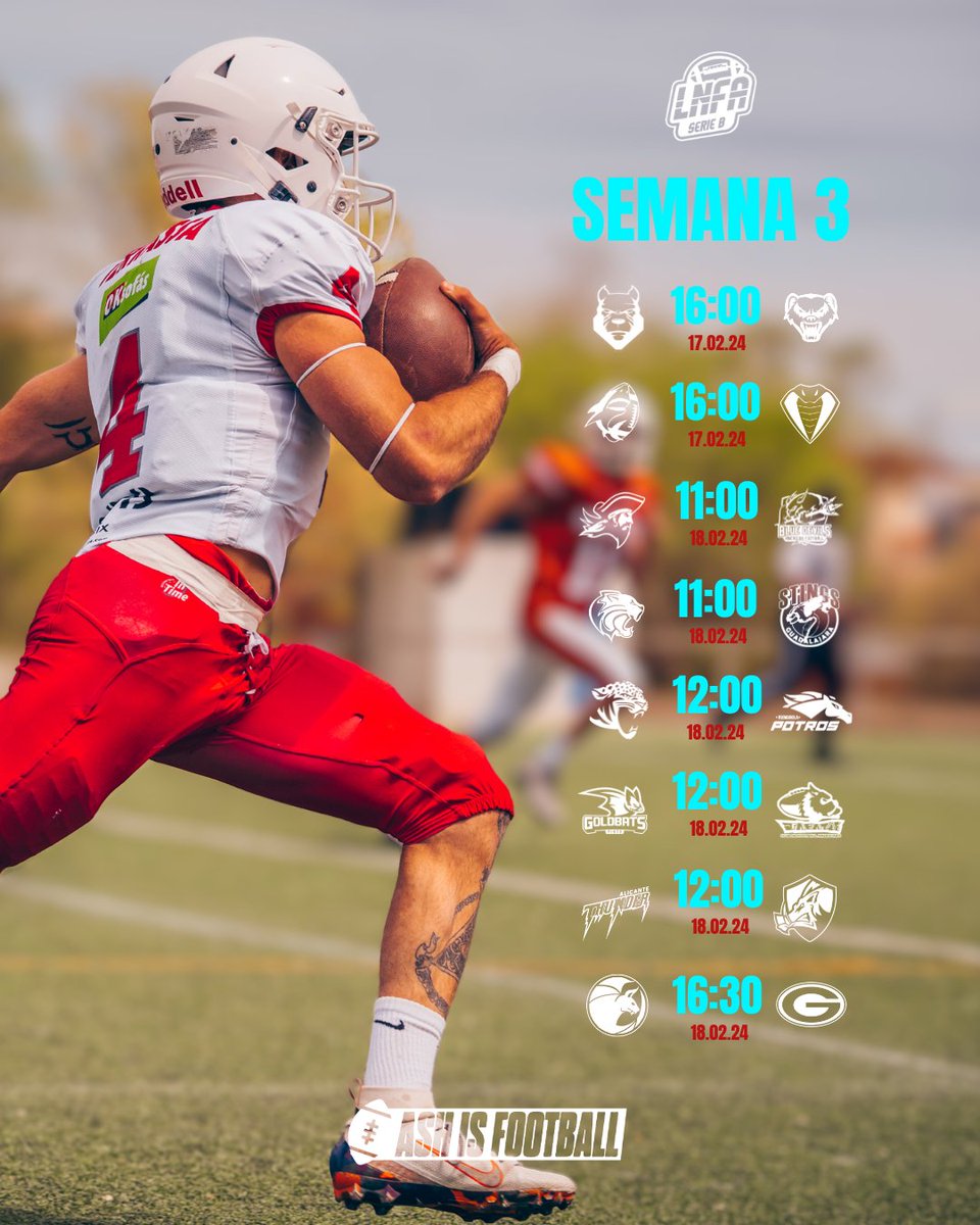 ✅ Save the Date

📰 “Mitad de temporada de la Serie B con mucho en juego todavía”

La previa ➡️ adrisanhawks.com/mitad-temporad…

📝 <a href="/adrisanhawks/">Adri SbF</a> 
📸 Ziks Focus