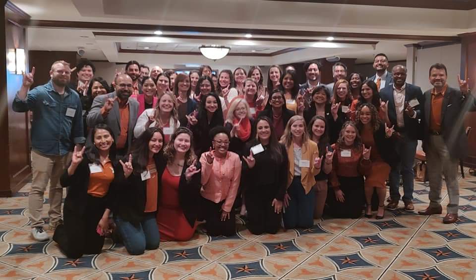 This is one example of why my love for education is so rewarding. We are committed to building & sustaining a quality principal pipeline. 🤘🏽Horns up for our Texas Principal Leadership Academy Alumni & Graduating Class of May 2024 @utexascoe! I'm framing this one!🥰 #TPLA
