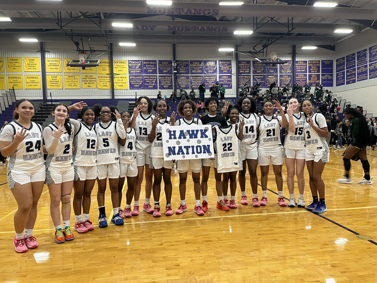 The @Lady_Hawk_Hoops have been tested mentally and physically all year. Just when you think you have them beat they rise to the challenge. Keep fighting. @PfISDAthletics