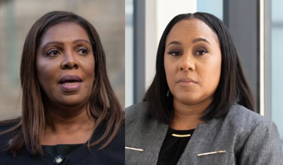 Anyone else notice that it’s only fat ghetto women who are prosecuting Trump?

This is what DEI has done to our justice system!!