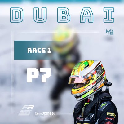 MariBoya64's tweet image. 🇦🇪 Race 1 #P7

@PRT_racing 

#FRMEC #mb64