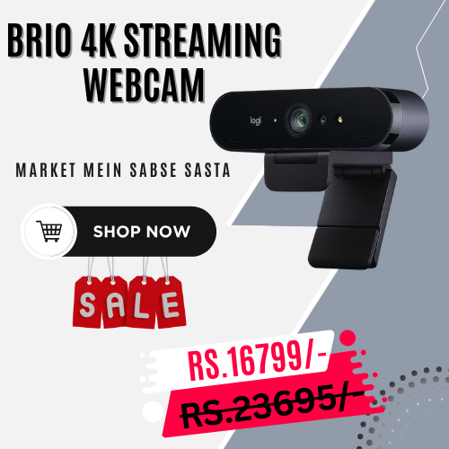 UnicornComps's tweet image. Top streaming webcams available in the market: unicorncomputers.in

Market mein sabse sasta! Meetings attend karni ho ya streaming karni ho, get the best Webcam for the job at a jaw dropping price.
#budget #LogitechBrio #Logitech #streaming #sale #gaming #logitechindia