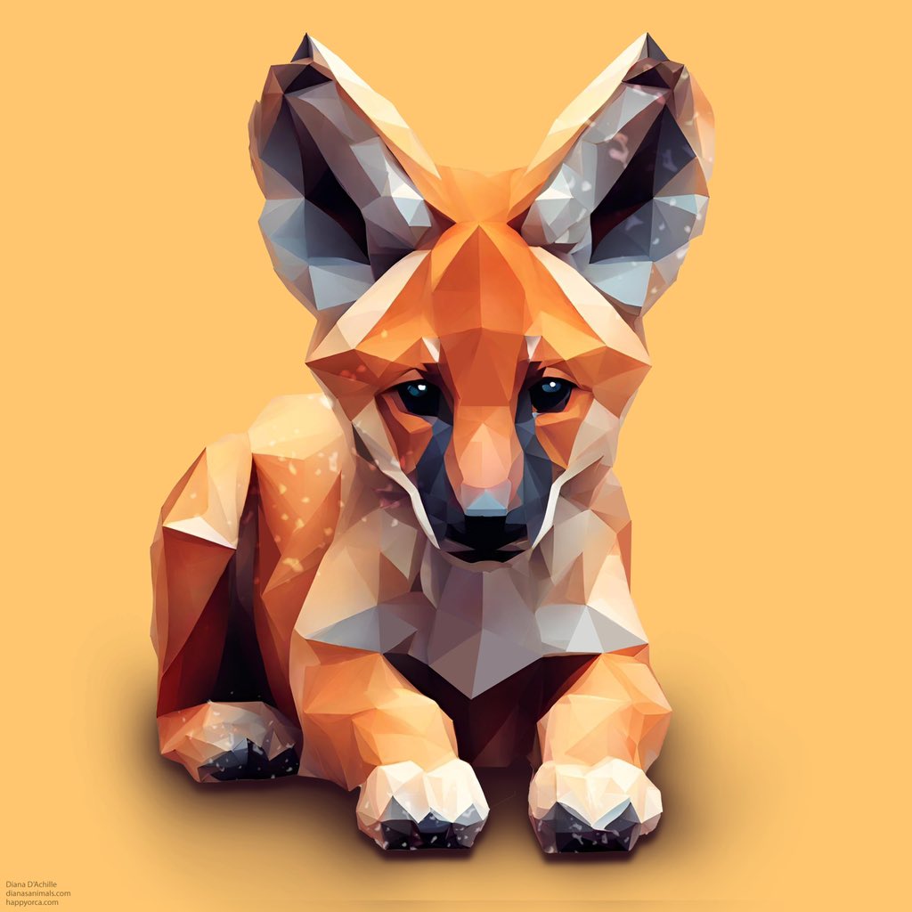 Pancakes, the maned wolf.🥞