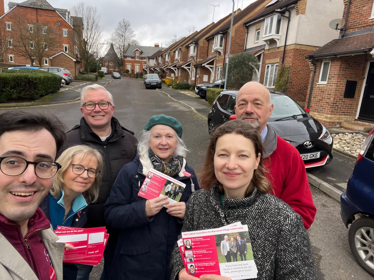 Good canvass in Wanstead Village today. Lots of support for labour 👍 🌹 Thanks to all the volunteers who joined our canvass and monthly litter pick 🙏