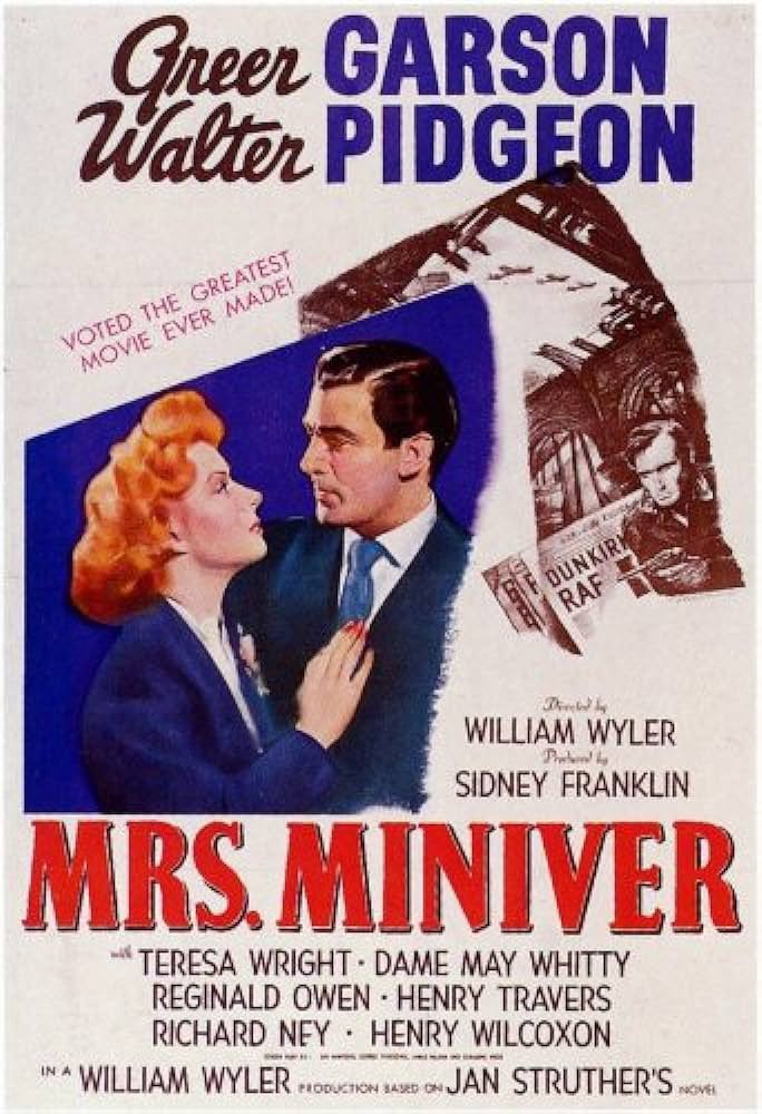 I was born closer to Mrs Miniver being released than the Barbie movie.

Wow.