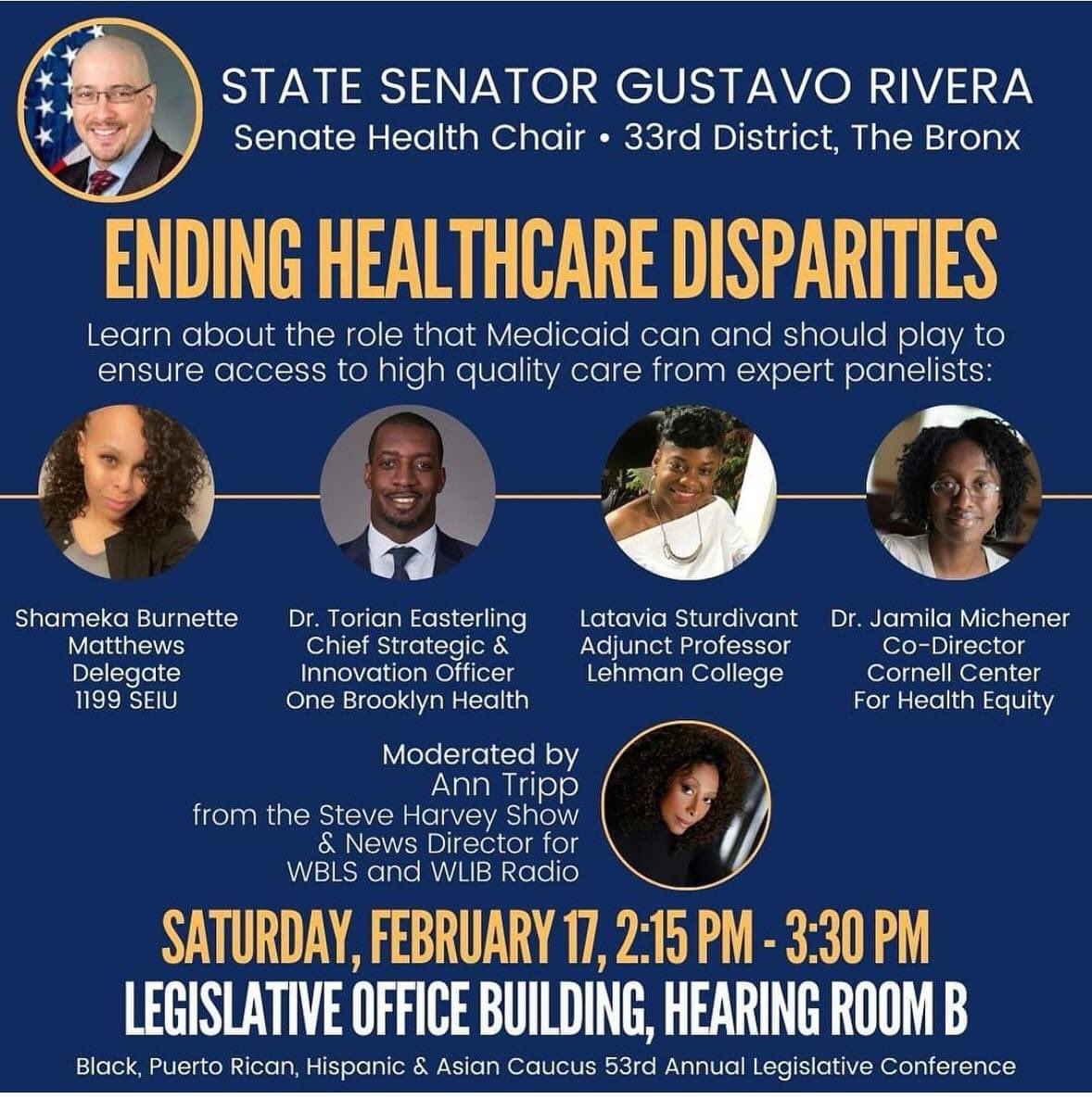 Access to healthcare is a fundamental human right, yet quality care remains out of reach for many New Yorkers due to income and zip code disparities. Join us today at 2:15PM in Hearing Room B for a workshop on Medicaid's crucial role in closing the healthcare gap. #albanyny