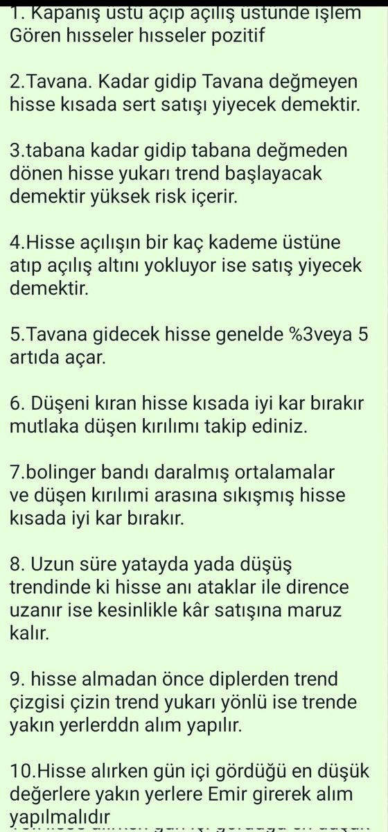 Borsada bilmeniz gereken 10 altın kural.........

Emege saygi adina rt etmeyi unutmayin.......

Hesabi takip et...
RT et begen...
#bist100 #bist #bist30 #endeks #borsai̇stanbul #halkaarz #btc #XU100 #viop30