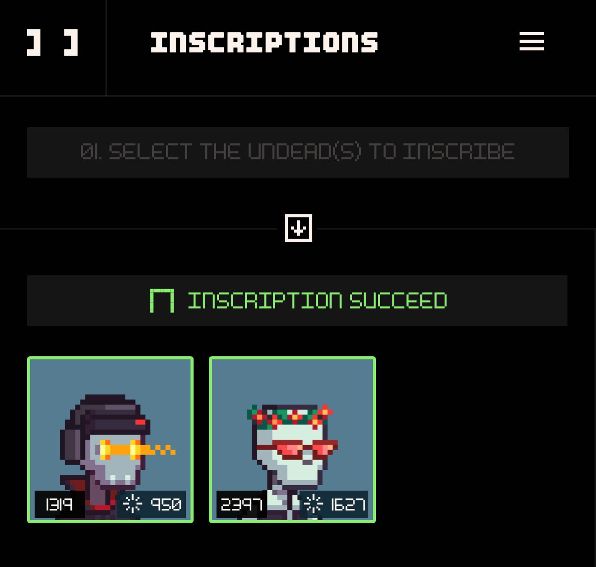 GM! 🪦
I just woke up and inscribed my <a href="/cryptoundeads/">.</a> in the Solana blockchain. 

I love founders and teams that have a unique vision.