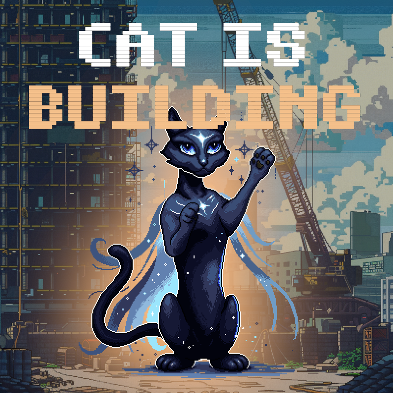 Amid the oscillating euphoria and depression surrounding our beloved $NYXC, one truth endures eternally.

The cat is building.

We are using AI to better the world. Every day we work towards this goal.