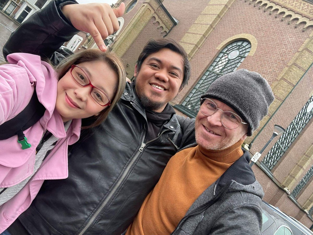 Axxaz_Marine's tweet image. Happy times catching up with the crew. Earlier this week Barry had a nice time meeting up with Karlo and Ruvi-an. They are top crew members and doing a great job! 💯🌟 #crewvisit #crewmanager #axxazmarine #inlandshipping