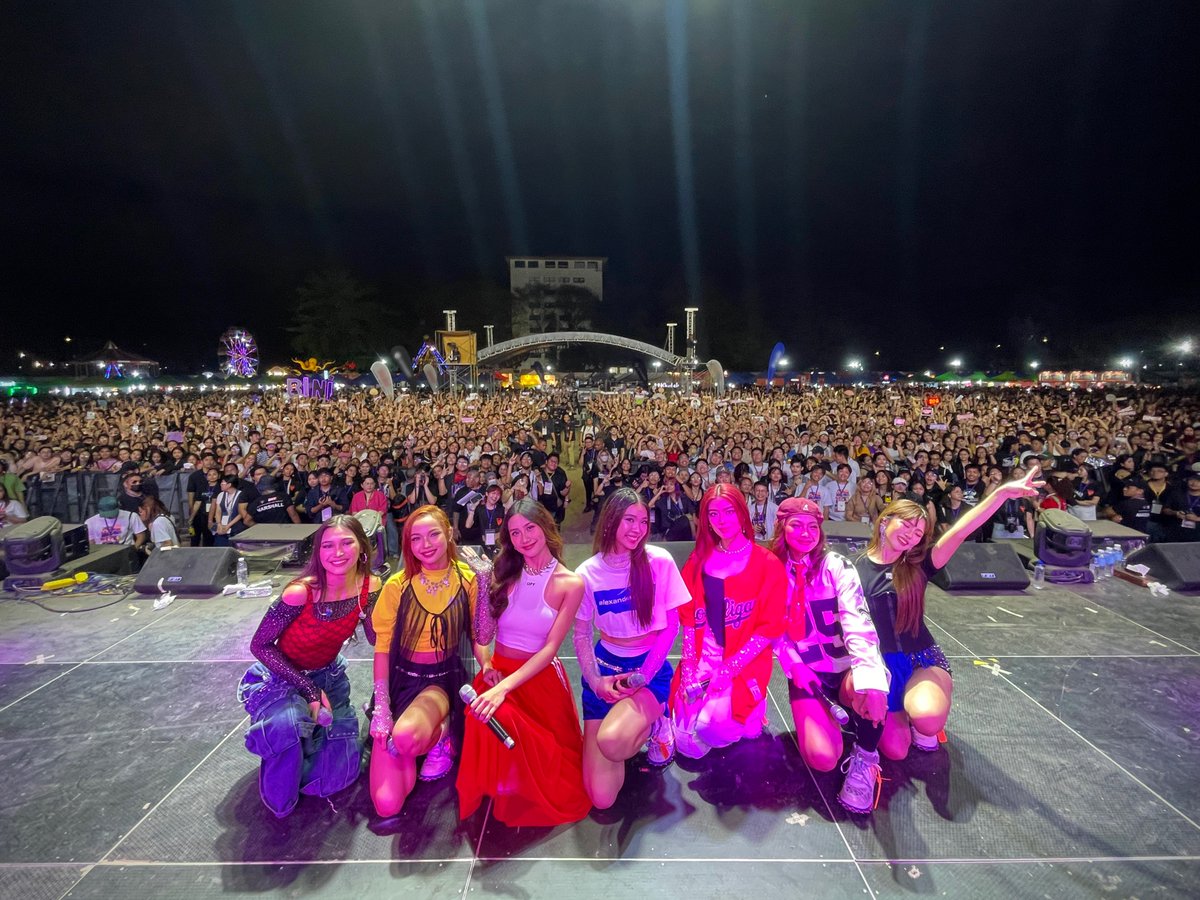 #BINI : UP, you truly revved up our whole #UPFair2024 experience! ⬆️🙌🏻

Massive thanks to the UP community for igniting the #UPFairSaturday: #REV2024 with your tropical energy and unbeatable support! Your presence will forever fuel our hearts!🔥☺️