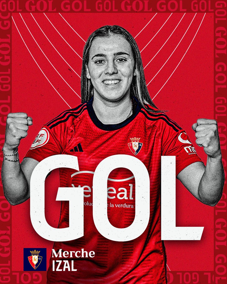 Osasuna_fem's tweet photo. 🕒 73' | ¡QUÉ GOLAAAZOOO DE MERCHE IZAAL! ¡GOLAAAZOOO DE MERCHEE! ¡VAAAMOOOOSSS!  (2-4)

#AtletiBOsasunaFem https://t.co/ThQZX28Bqz