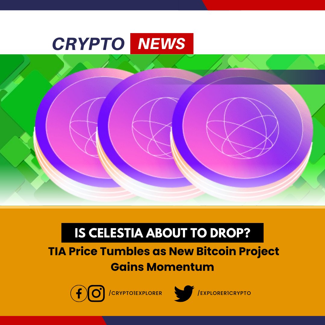 Explorer1Crypto's tweet image. Crypto Update 
TIA’s price has taken a tumble in the past 24 hours.

tinyurl.com/3drk2n3k
#SaturdayVibes #قصتي_مع_النجاح #ساڈا_حق_ایتھے_رکھ #كاس_رييس_الدوله #روح_قبل_لا_يروح #ساعه_استجابه