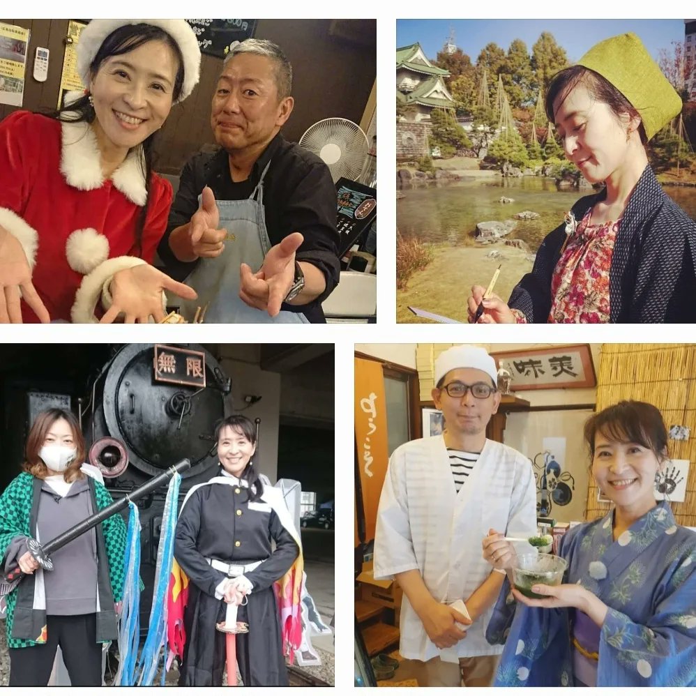 natsukoyamazaki's tweet image. Our TV production company, I-Company, celebrated its 20th anniversary this past February.
Meeting so many people is my treasure.
Thank you very much for your cooperation in the interviews!
#Toyama  #TVprogram #narrator #NatsukoYamazaki #Yakult #AsahiBeer  #cosplay