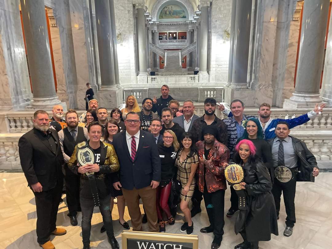 FeartheNephilim's tweet photo. Thanks in part to Senator Yates and the State of Kentucky, a resolution was pass officially making February 16th OVW Day https://t.co/Y3RAyPlFYN