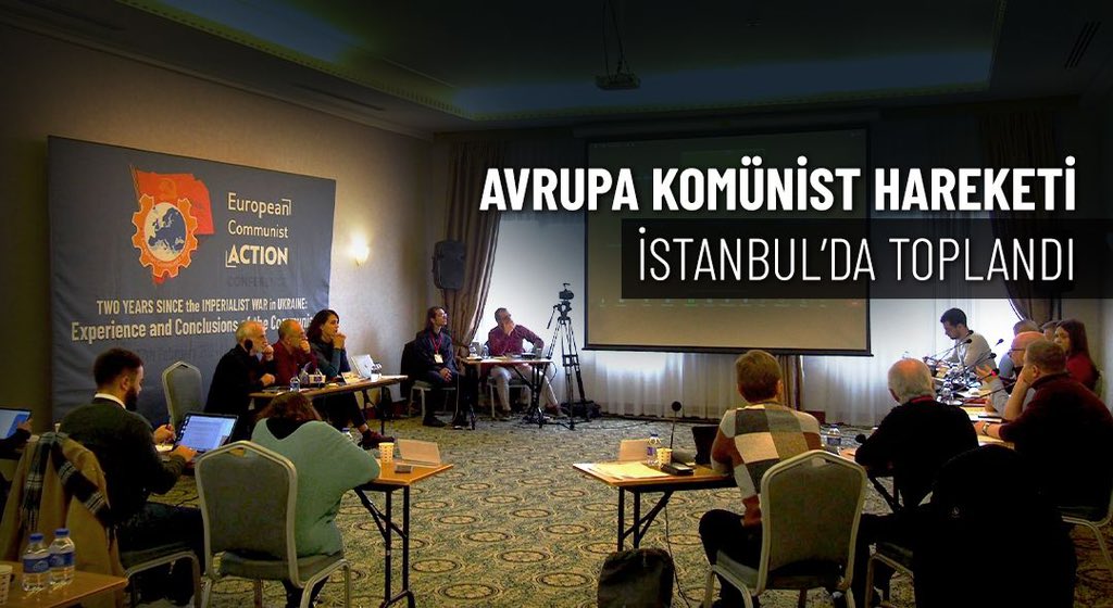 Avrupa Komünist Hareketi, Ukrayna’daki emperyalist savaşın ikinci yılında Türkiye Komünist Partisi’nin ev sahipliğinde İstanbul’da bir araya geldi. 

tkp.org.tr/haberler/avrup…