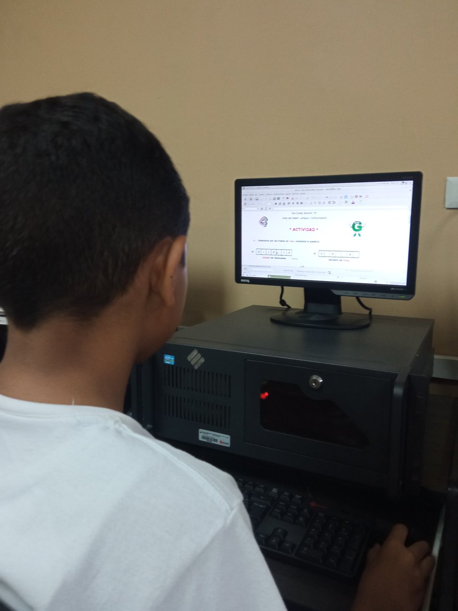 #16Feb Las Reglas Ortográficas con el uso de la G, g (Reconocer, leer y escribir los diferentes sonidos con las sílabas ga, ge, gue, gi, gui, go y gu, dirigido a los estudiantes de 5to grado "A" en el  <a href="/CbitSofiadeH/">CbitSofiadeHurtado Soy @FundabitAragua</a> 💛💙❤️