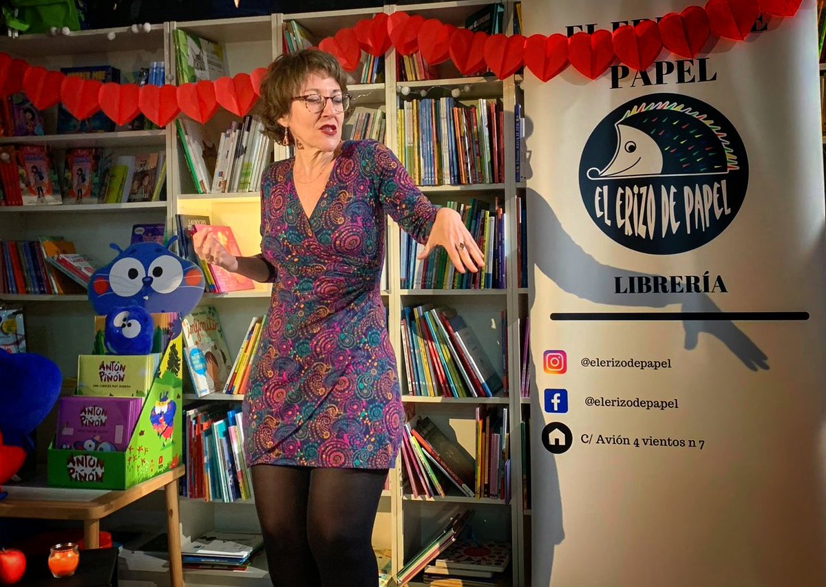 Anoche invitamos a morder la 🍎 en <a href="/ErizoPapel/">El Erizo de Papel</a>, con los amoríos contados⤵️