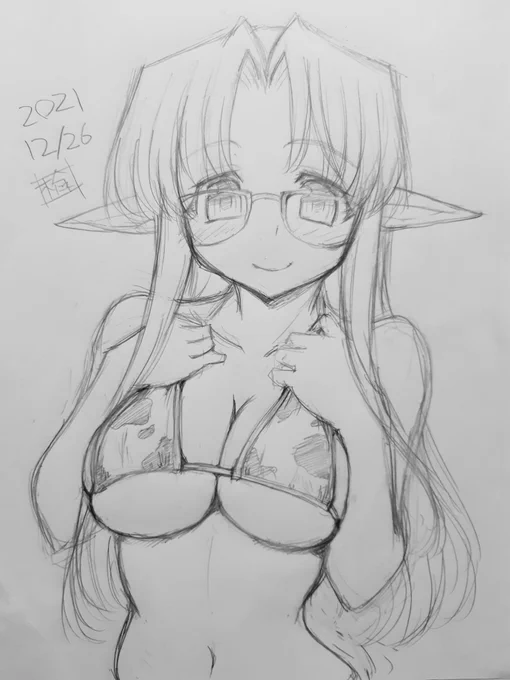 #これを見た人は自分の看板娘の画像を貼れエネミア。随分前からうちのこです 