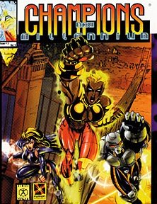 #50yrsTTRPG

1997: Champions:New Millennium 

Hero System smashed together with Interlock System (Cyberpunk2020)? Two great flavors that taste like crap together. The team up of systems nobody wanted. 4th ed. Champions from 1989 was still winning. This sucker died very quickly.