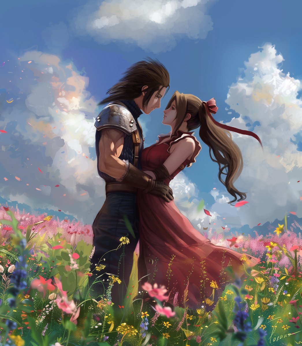 viktoria33198's tweet photo. #zerith Zack and Aerith ❤️ #FinalFantasyVIIRebirth https://t.co/kPMrJIdTdO