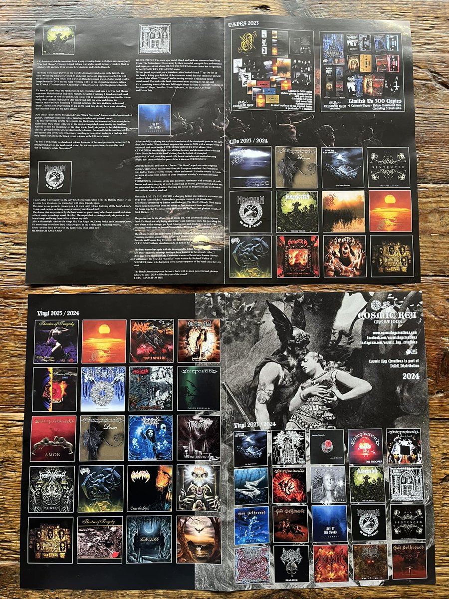 DawnSverige's tweet photo. DAWN Slaughtersun Re-issue during the spring of 2024. Also new CD´s in the shop soon! https://t.co/YZp0kriKVj