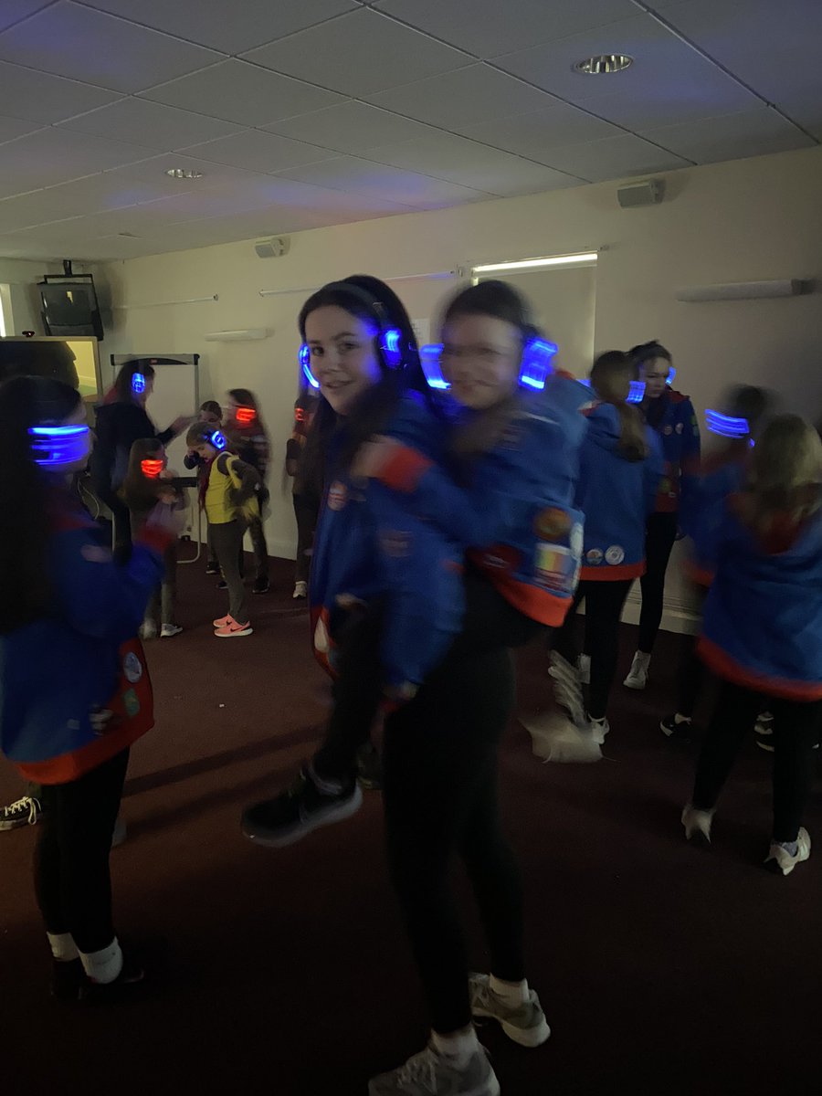 HowwoodGuiding's tweet photo. Silent disco @GirlguidingRen @GirlguidingScot @ArdgowanHospice #RenFriends2024 https://t.co/Hqsp7xaq0g